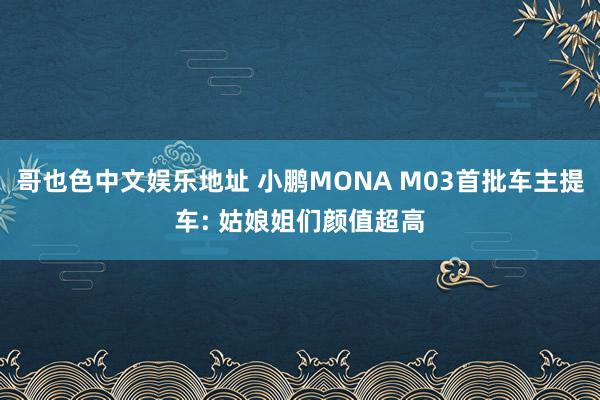 哥也色中文娱乐地址 小鹏MONA M03首批车主提车: 姑娘姐们颜值超高