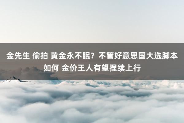 金先生 偷拍 黄金永不眠？不管好意思国大选脚本如何 金价王人有望捏续上行