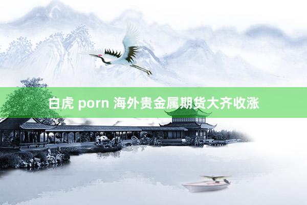 白虎 porn 海外贵金属期货大齐收涨