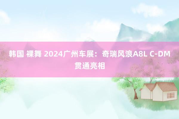 韩国 裸舞 2024广州车展：奇瑞风浪A8L C-DM贯通亮相