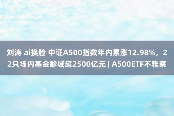 刘涛 ai换脸 中证A500指数年内累涨12.98%，22只场内基金畛域超2500亿元 | A500ETF不雅察